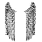 Crawler Crystal Earrings