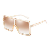 J+F Square Champagne + Caviar Sunglasses