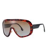 J+F Oversized Aviator in Tortoise shell Sunglasses