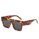 J+F Square Sunglasses in Tortoise shell