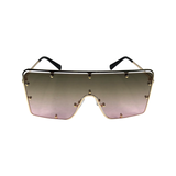 Rock Star Brown Pink Sunglasses