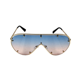 High Roller Cyan/ Pink Sunglasses