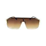 Executive Tan + Gold Sunglasses