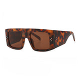 J+F Wide Frame Tortoiseshell Sunglasses