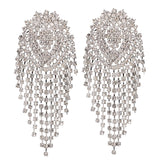 Statement Crystal Chandelier Earrings