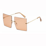 Super Star Gold Champagne Sunglasses