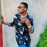 Walk Like An Egyptian Collar in Silver