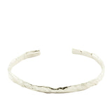 Raw Sterling Silver Adjustable Bracelet