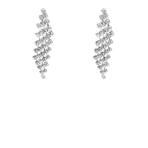 Chic Charity Crystal Banquet Earrings