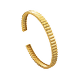 18k Gold Vermeil Divot Bracelet