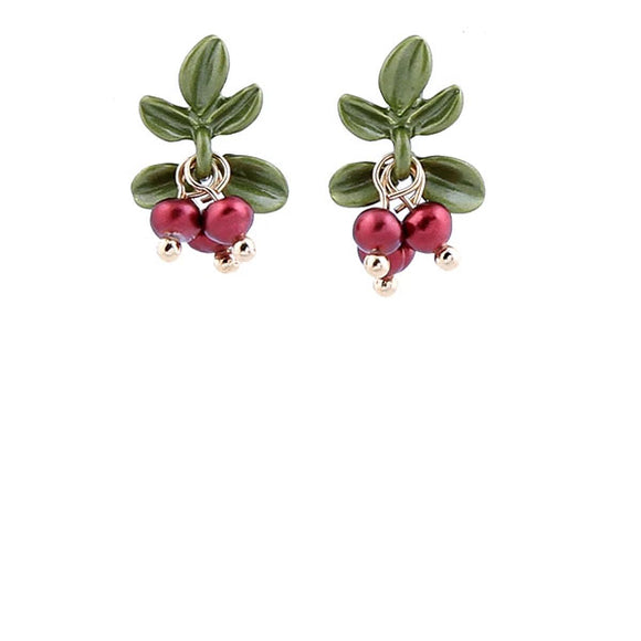 Petite Berry Earrings