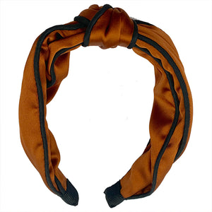 Sleek Silk Copper Headband
