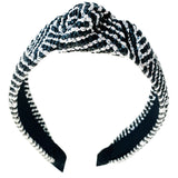 Summer Straw Silver Headband