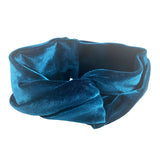 Velvet Turquoise Soft Headband