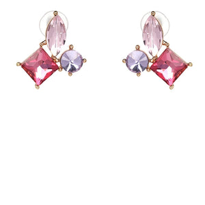 At the Theatre Crystal Earrings