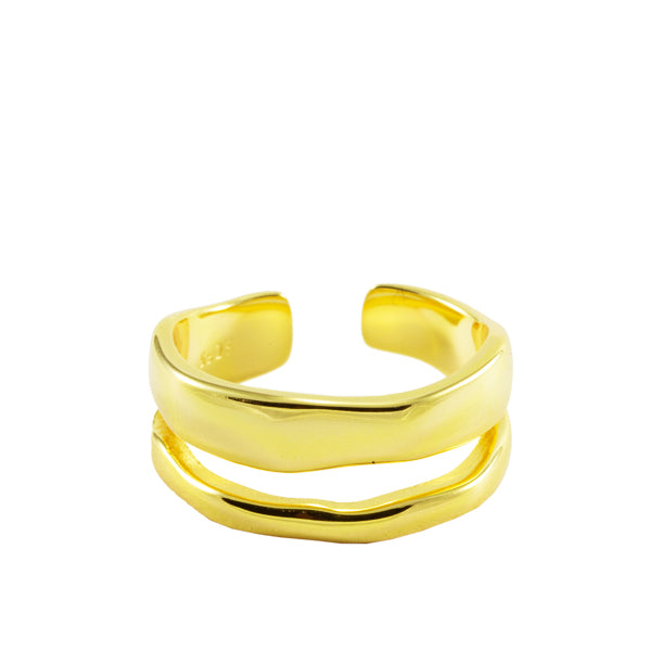 Amazon.com: NYFASHION101 Rhinestone Charm Expandable Ring Cluster Arm Bracelet  Jewelry in Gold-Tone: Clothing, Shoes & Jewelry